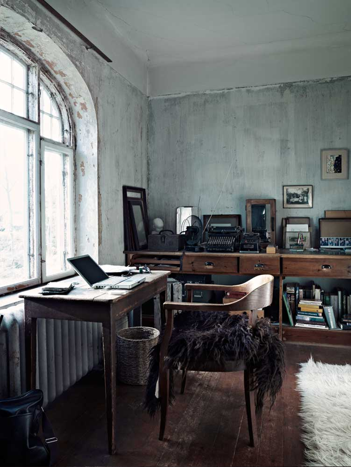 A HOUSE IN OLD ROMANTIC STYLE