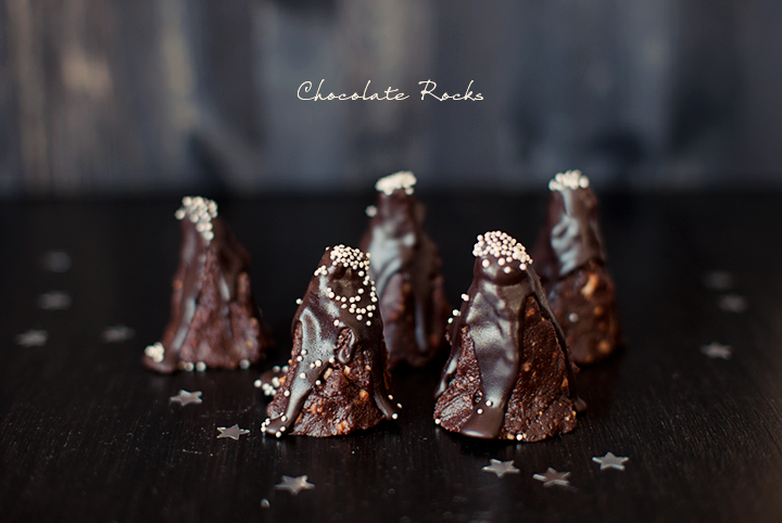 Simple Food: Chocolate Rocks // Лесно и бързо: Шоколадови скалички