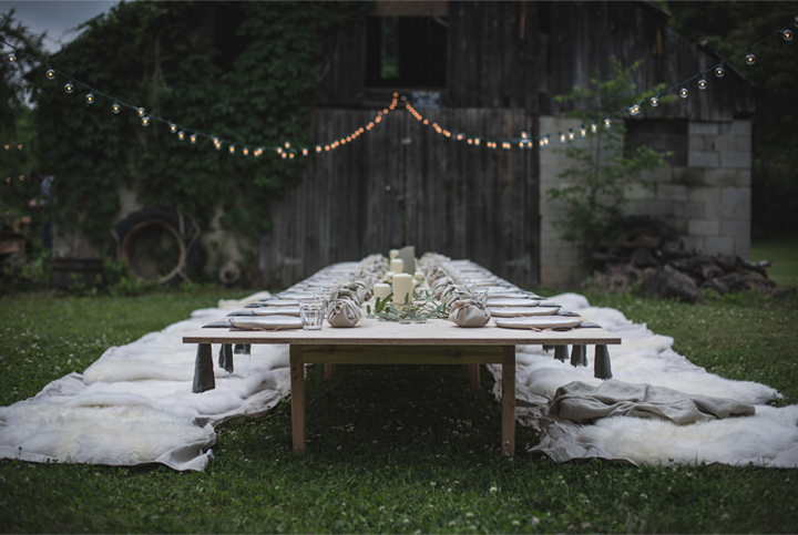 STYLISH OUTDOOR DINNER IN TENNESSEE
