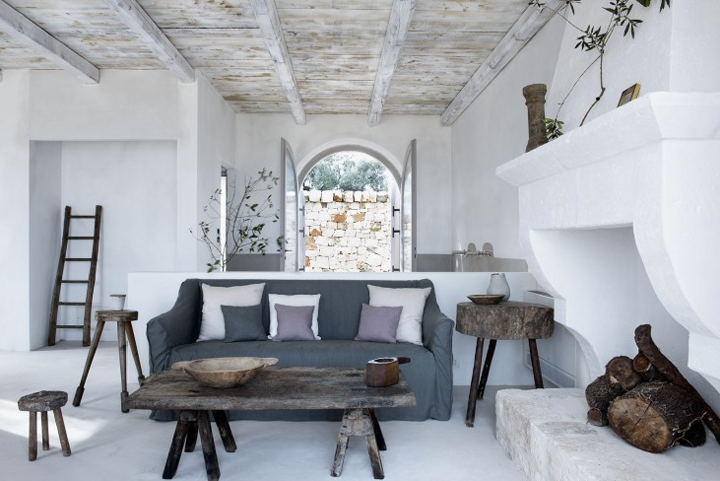 PASTEL & RUSTIC MIX IN THE ITALIAN FARMHOUSE